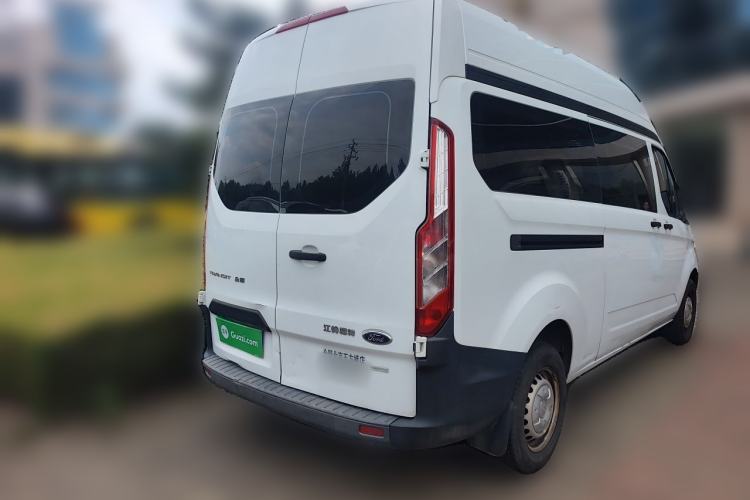 Used Ford Transit 2019 2.0T Gasoline Multi-Purpose Commercial Vehicle Mid-Drive Mid-Roof 6-Seater China VI Standard Rear Right 45 Deg