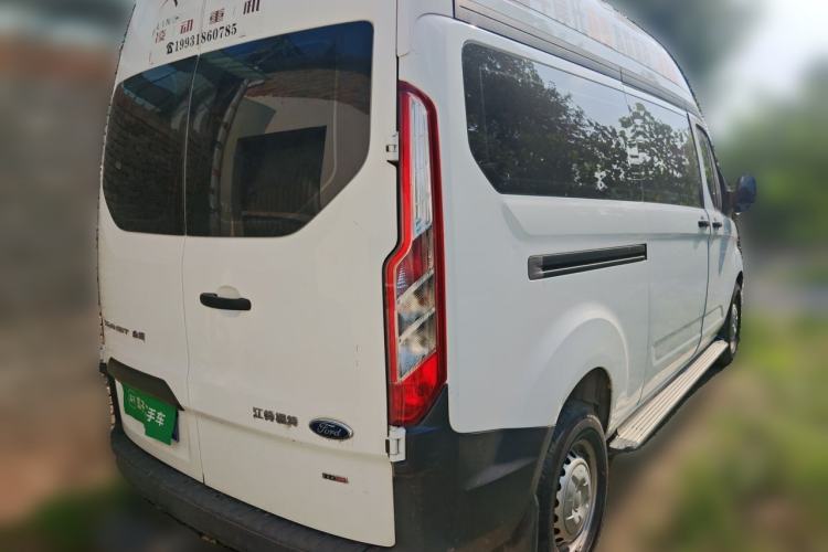Used Ford Transit 2019 2.0T Diesel Multi-Purpose Commercial Vehicle Mid-Drive Mid-Roof 6-Seater China VI Standard Rear Right 45 Deg