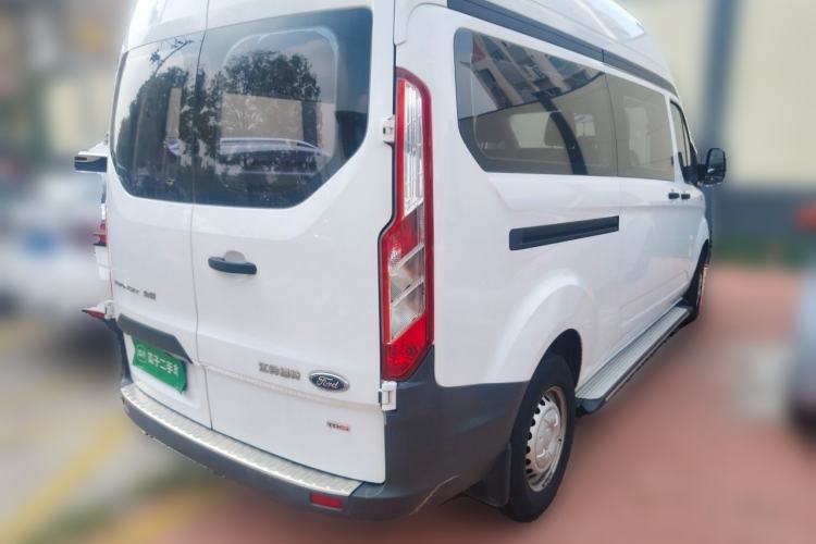 Used Ford Transit 2019 2.0T Diesel Multi-Purpose Commercial Vehicle Mid-Drive Mid-Roof 6-Seater China VI Standard Rear Right 45 Deg