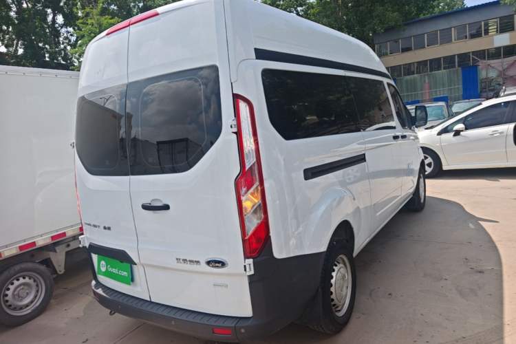 Used Ford Transit 2019 2.0T Gasoline Automatic Multi-Function Commercial Vehicle Mid-Roof 6-Seater China VI Standard Rear Right 45 Deg