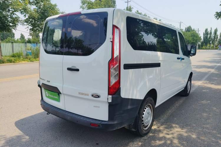 Used Ford Transit 2019 2.0T Gasoline Automatic Multi-Function Commercial Vehicle Short Wheelbase Low Roof 6-Seater China VI Standard Rear Right 45 Deg
