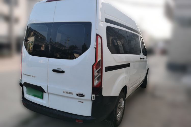 Used Ford Transit 2019 2.0T Diesel Multi-Purpose Commercial Vehicle Short Wheelbase Mid-Roof Design 6-Seater China VI Standard Rear Right 45 Deg