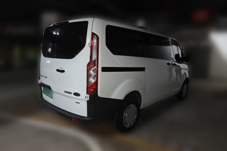 Used Ford Transit 2019 2.0T Gasoline Multi-Purpose Commercial Vehicle Short Wheelbase Low Roof 6-Seater China VI Standard Rear Right 45 Deg