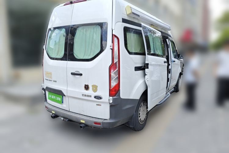 Used Ford Transit 2019 2.0T Diesel Multi-Purpose Commercial Vehicle Mid-Drive Mid-Roof 6-Seater China VI Standard Rear Right 45 Deg