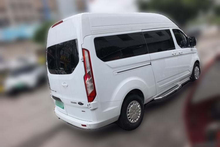 Used Ford Transit 2019 2.0T Diesel Business & Travel Mid-Drive Mid-Roof 7-Seater China VI Standard Rear Right 45 Deg