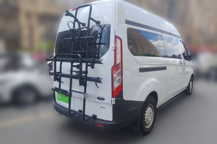 Used Ford Transit 2019 2.0T Diesel Multi-Purpose Commercial Vehicle Mid-Drive Mid-Roof 6-Seater China VI Standard Rear Right 45 Deg