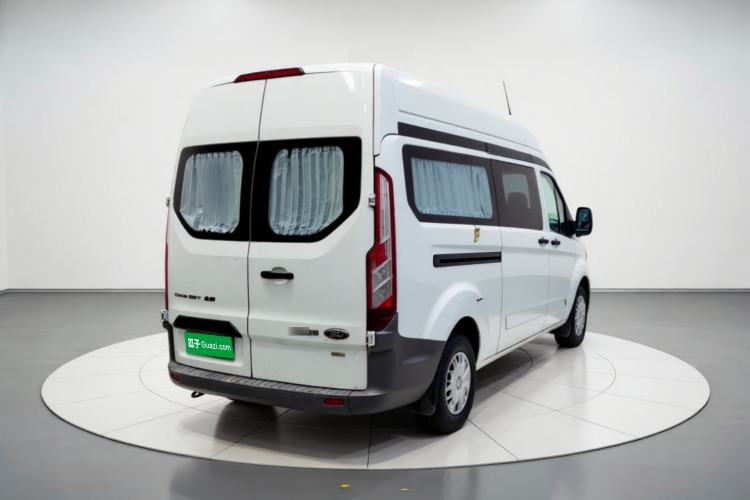 Used Ford Transit 2019 2.0T Diesel Multi-Purpose Commercial Vehicle Mid-Drive Mid-Roof 6-Seater China VI Standard Rear Right 45 Deg