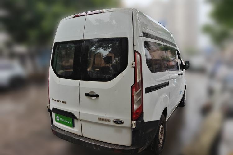Used Ford Transit 2019 2.0T Diesel Multi-Purpose Commercial Vehicle Short Wheelbase Mid-Roof Design 6-Seater China VI Standard Rear Right 45 Deg