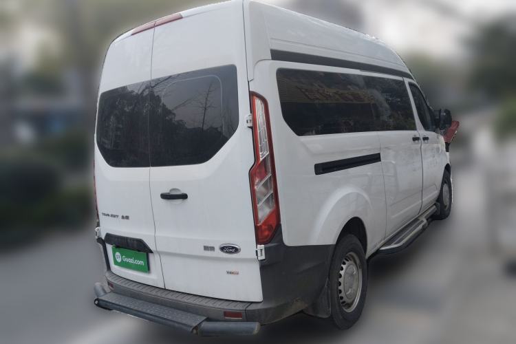 Used Ford Transit 2019 2.0T Diesel Business & Travel Mid-Drive Mid-Roof 7-Seater China VI Standard Rear Right 45 Deg