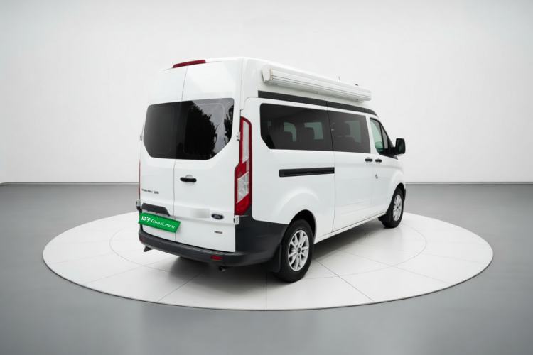 Used Ford Transit 2019 2.0T Diesel Multi-Purpose Commercial Vehicle Mid-Drive Mid-Roof 6-Seater China VI Standard Rear Right 45 Deg