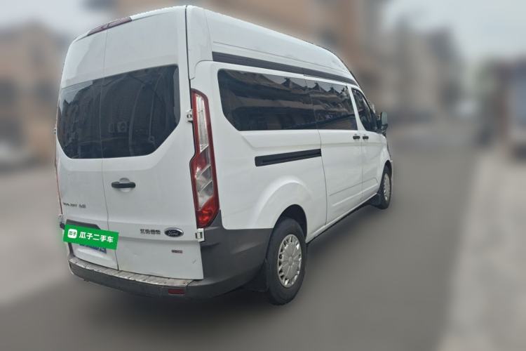 Used Ford Transit 2019 2.0T Diesel Multi-Purpose Commercial Vehicle Mid-Drive Mid-Roof 6-Seater China VI Standard Rear Right 45 Deg