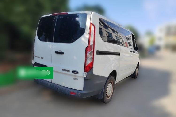 Used Ford Transit 2019 2.0T Gasoline Automatic Multi-Function Commercial Vehicle Short Wheelbase Low Roof 6-Seater China VI Standard Rear Right 45 Deg