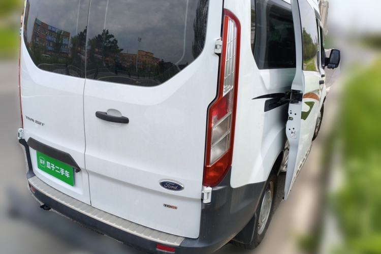 Used Ford Transit 2019 2.0T Diesel Multi-Purpose Commercial Vehicle Mid-Drive Mid-Roof 6-Seater China VI Standard Rear Right 45 Deg