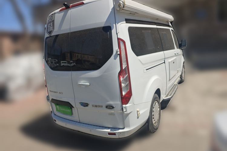 Used Ford Transit 2019 2.0T Diesel Business & Travel Mid-Drive Mid-Roof 8-Seater China VI Standard Rear Right 45 Deg