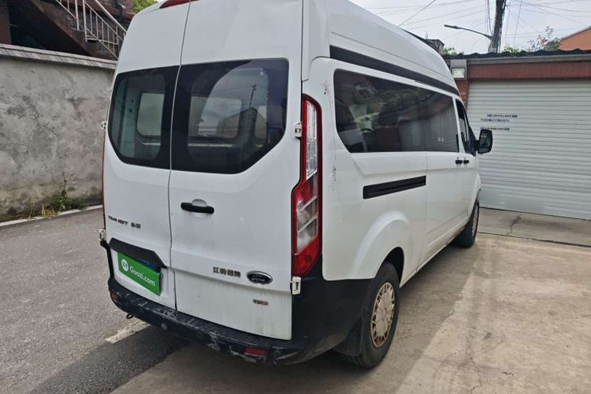 Used Ford Transit 2019 2.0T Diesel Multi-Purpose Commercial Vehicle Mid-Drive Mid-Roof 6-Seater China VI Standard Rear Right 45 Deg