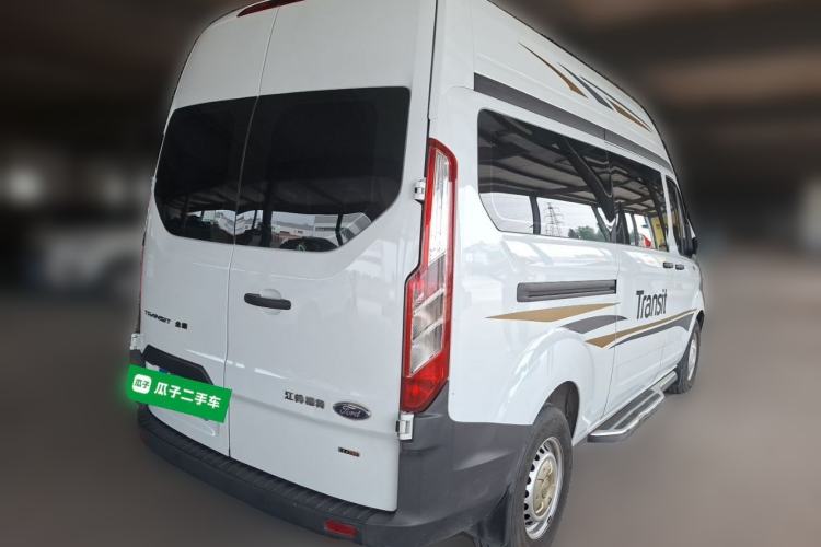 Used Ford Transit 2019 2.0T Diesel Multi-Purpose Commercial Vehicle Mid-Drive Mid-Roof 6-Seater China VI Standard Rear Right 45 Deg