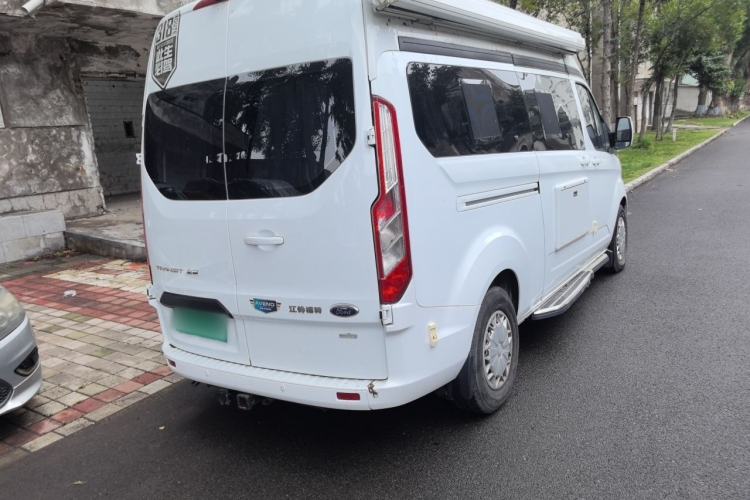 Used Ford Transit 2019 2.0T Gasoline Automatic Business & Travel Version Mid-Drive Mid-Roof 8-Seater China VI Standard Rear Right 45 Deg