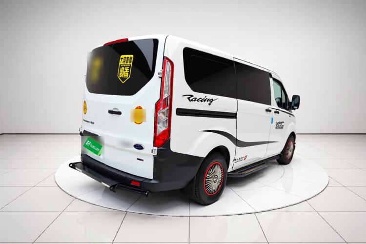 Used Ford Transit 2019 2.0T Diesel Multi-Purpose Commercial Vehicle Short Wheelbase Low Roof 6-Seater China VI Standard Rear Right 45 Deg