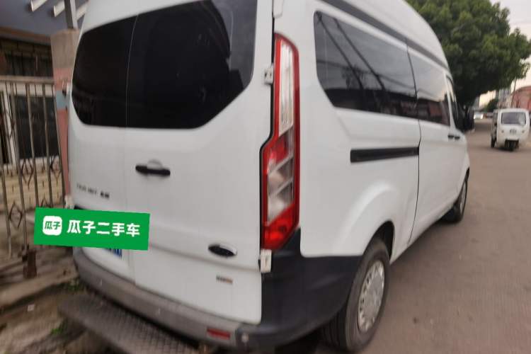 Used Ford Transit 2019 2.0T Diesel Multi-Purpose Commercial Vehicle Mid-Drive Mid-Roof 6-Seater China VI Standard Rear Right 45 Deg