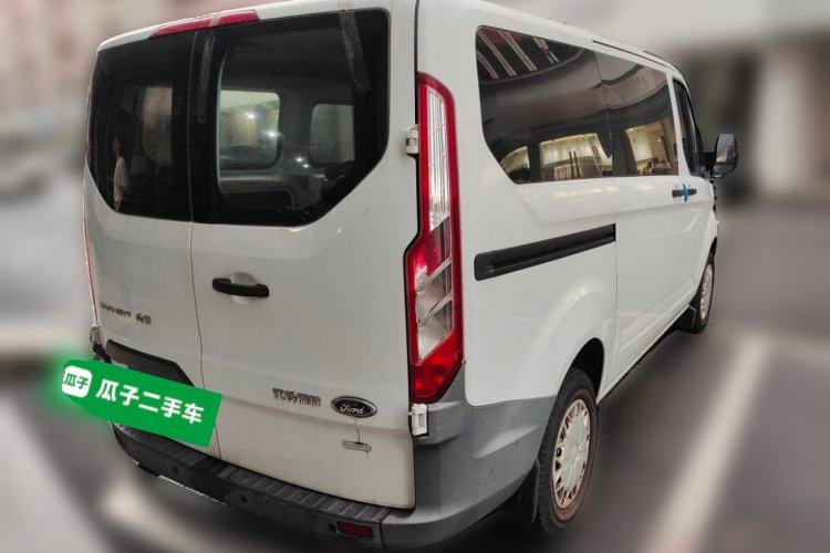 Used Ford Transit 2019 2.0T Gasoline Automatic Multi-Function Commercial Vehicle Short Wheelbase Low Roof 6-Seater China VI Standard Rear Right 45 Deg