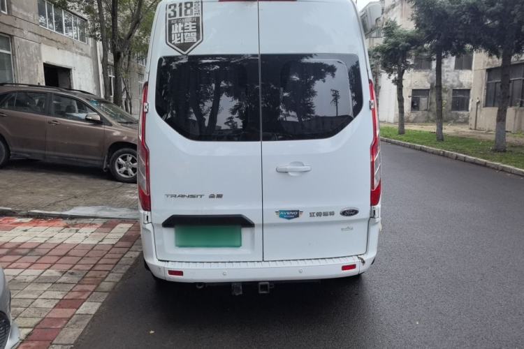 Used Ford Transit 2019 2.0T Gasoline Automatic Business & Travel Version Mid-Drive Mid-Roof 8-Seater China VI Standard Rear