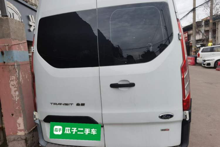 Used Ford Transit 2019 2.0T Diesel Multi-Purpose Commercial Vehicle Mid-Drive Mid-Roof 6-Seater China VI Standard Rear