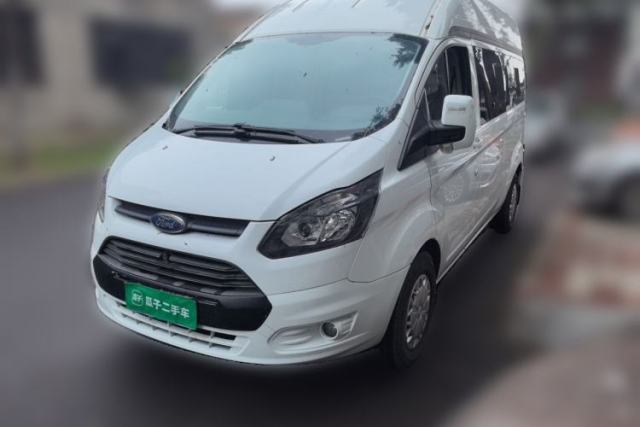 Used Ford Transit 2019 2.0T Gasoline Automatic Business & Travel Version Mid-Drive Mid-Roof 8-Seater China VI Standard