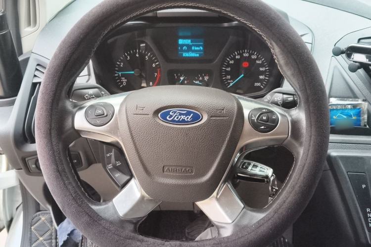 Used Ford Transit 2019 2.0T Gasoline Automatic Multi-Function Commercial Vehicle Mid-Roof 6-Seater China VI Standard Steering Wheel