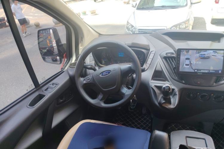 Used Ford Transit 2019 2.0T Diesel Multi-Purpose Commercial Vehicle Mid-Drive Mid-Roof 6-Seater China VI Standard Steering Wheel