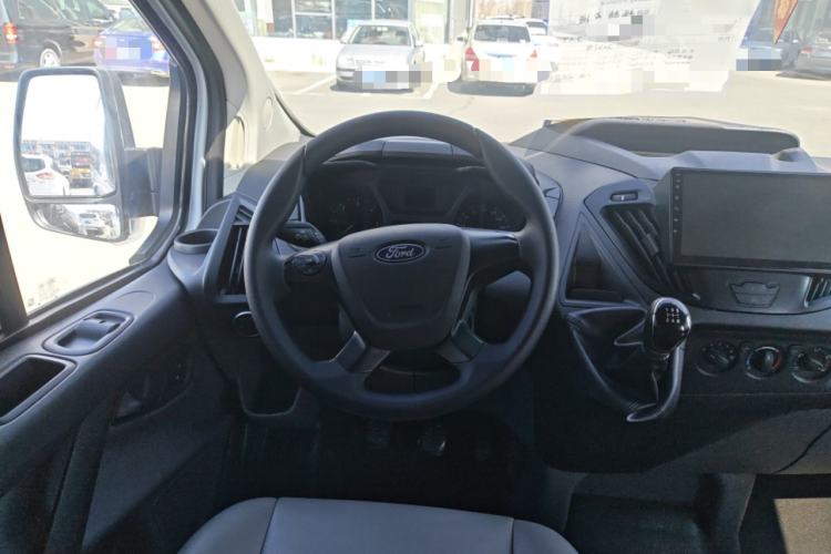 Used Ford Transit 2019 2.0T Diesel Multi-Purpose Commercial Vehicle Mid-Drive Mid-Roof 6-Seater China VI Standard Steering Wheel