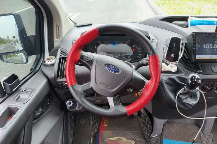 Used Ford Transit 2019 2.0T Diesel Multi-Purpose Commercial Vehicle Mid-Drive Mid-Roof 6-Seater China VI Standard Steering Wheel