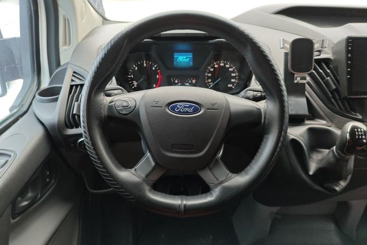 Used Ford Transit 2019 2.0T Diesel Multi-Purpose Commercial Vehicle Mid-Drive Mid-Roof 6-Seater China VI Standard Steering Wheel