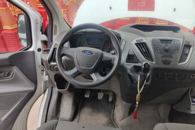 Used Ford Transit 2019 2.0T Diesel Multi-Purpose Commercial Vehicle Mid-Drive Mid-Roof 6-Seater China VI Standard Steering Wheel