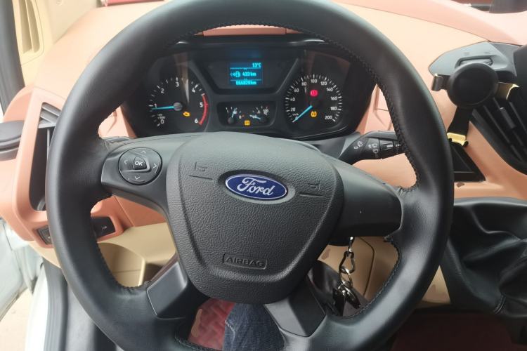 Used Ford Transit 2019 2.0T Diesel Multi-Purpose Commercial Vehicle Mid-Drive Mid-Roof 6-Seater China VI Standard Steering Wheel