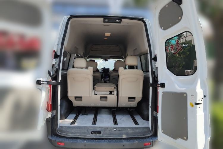 Used Ford Transit 2019 2.0T Gasoline Automatic Multi-Function Commercial Vehicle Mid-Roof 6-Seater China VI Standard Trunk