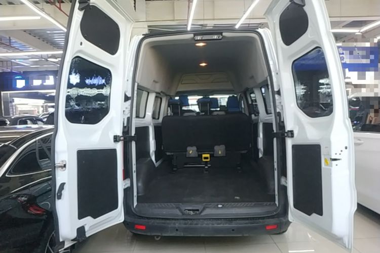 Used Ford Transit 2019 2.0T Diesel Multi-Purpose Commercial Vehicle Mid-Drive Mid-Roof 6-Seater China VI Standard Trunk