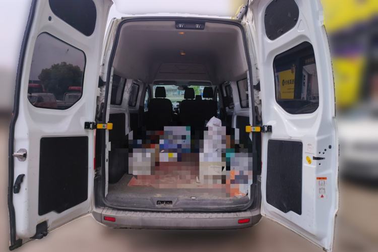 Used Ford Transit 2019 2.0T Diesel Multi-Purpose Commercial Vehicle Mid-Drive Mid-Roof 6-Seater China VI Standard Trunk