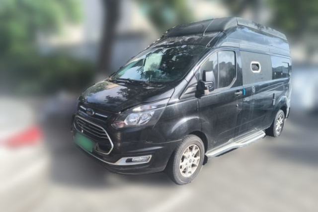 Used Ford Transit 2.0T gasoline, automatic transmission, commercial touring model, medium roof, 10–12 seats, China VI emission standard
