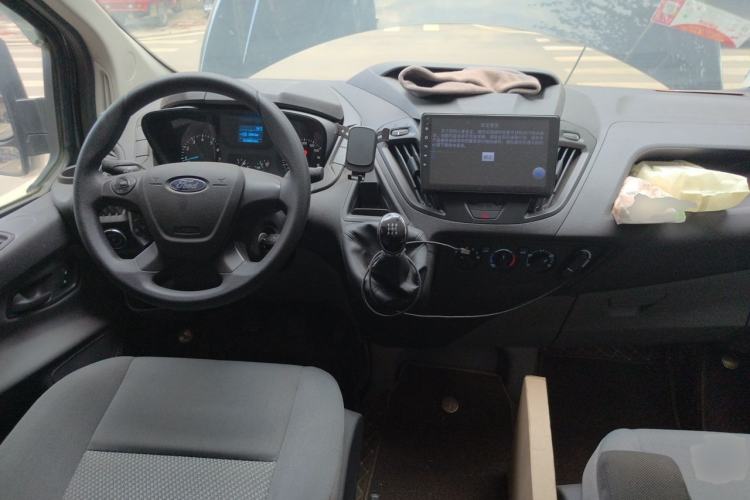 Used Ford Transit 2020 2.0T Gasoline Multi-Purpose Commercial Vehicle Mid-Drive Low-Roof Lift-Up Tailgate China VI Standard Center Console
