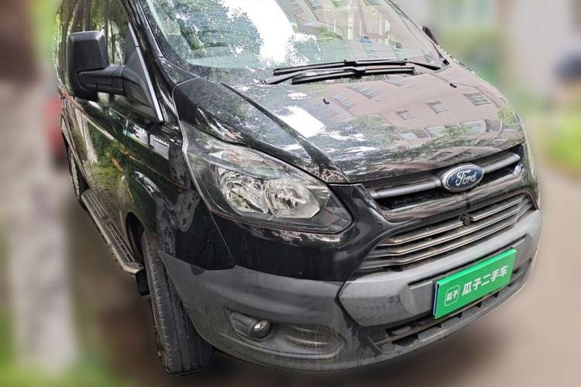 Used Ford Transit 2020 2.0T Diesel Multi-Function Commercial Vehicle Mid-Chassis Low-Roof Design with Dual Rear Doors Emission Standard China V Front Right 45 Deg