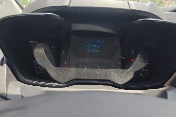 Used Ford Transit 2020 2.0T Diesel Multi-Function Commercial Vehicle Mid-Chassis Low-Roof Design with Dual Rear Doors Emission Standard China V Instrument Cluster