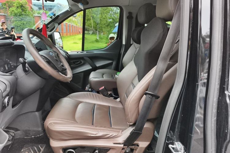 Used Ford Transit 2020 2.0T Diesel Multi-Function Commercial Vehicle Mid-Chassis Low-Roof Design with Dual Rear Doors Emission Standard China V Left Front Seat