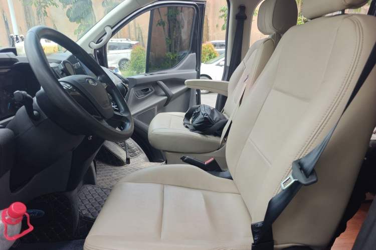 Used Ford Transit 2020 2.0T Diesel Multi-Function Commercial Vehicle Mid-Chassis Low-Roof Design with Dual Rear Doors Emission Standard China V Left Front Seat