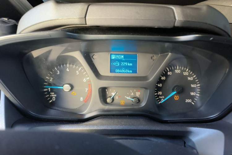 Used Ford Transit  Odometer Close Up