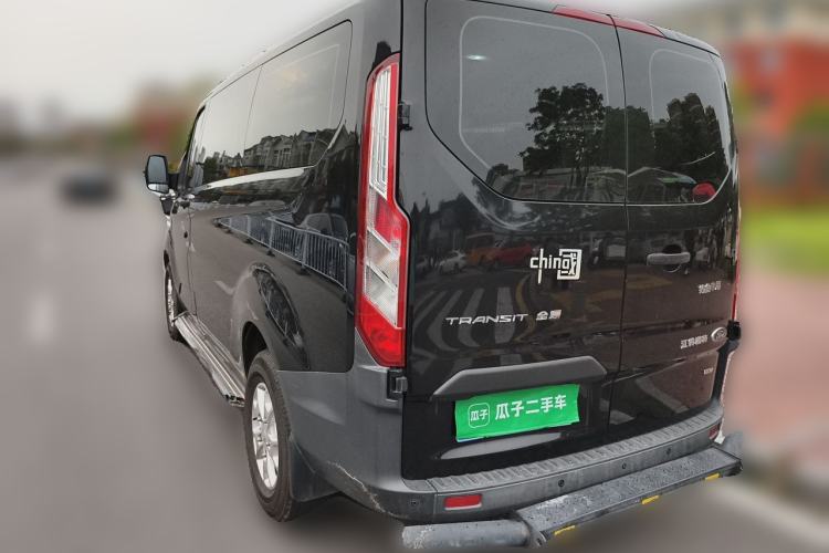 Used Ford Transit 2020 2.0T Diesel Multi-Function Commercial Vehicle Mid-Chassis Low-Roof Design with Dual Rear Doors Emission Standard China V Rear Left 45 Deg