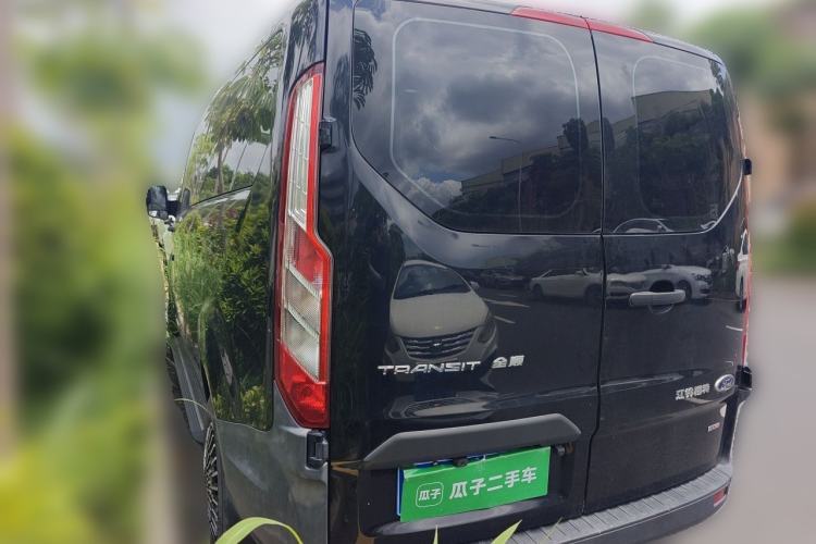 Used Ford Transit 2020 2.0T Diesel Multi-Function Commercial Vehicle Mid-Chassis Low-Roof Design with Dual Rear Doors Emission Standard China V Rear Left 45 Deg