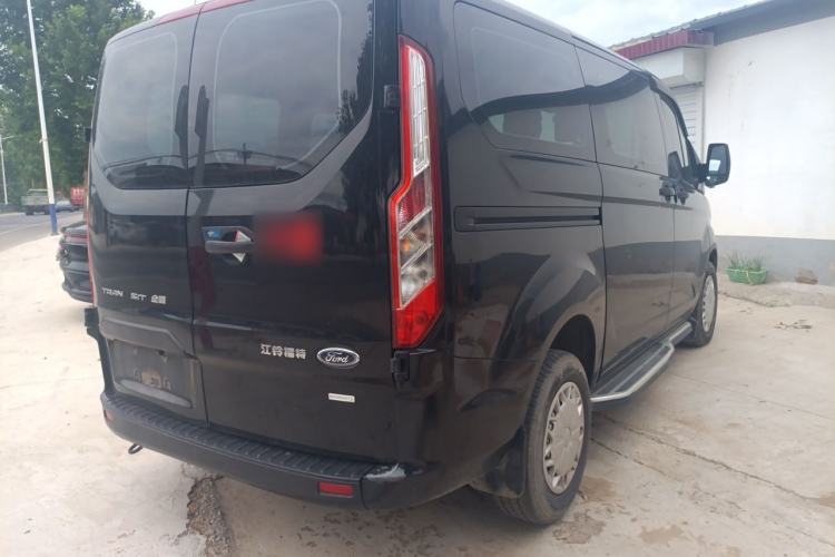 Used Ford Transit 2020 2.0T Gasoline Automatic Multi-Function Commercial Vehicle Mid-axle Low-roof Design with Dual Rear Doors Meeting China VI Emission Standards Rear Right 45 Deg