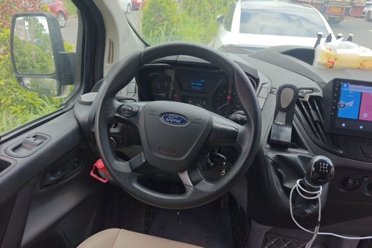 Used Ford Transit 2020 2.0T Diesel Multi-Function Commercial Vehicle Mid-Chassis Low-Roof Design with Dual Rear Doors Emission Standard China V Steering Wheel