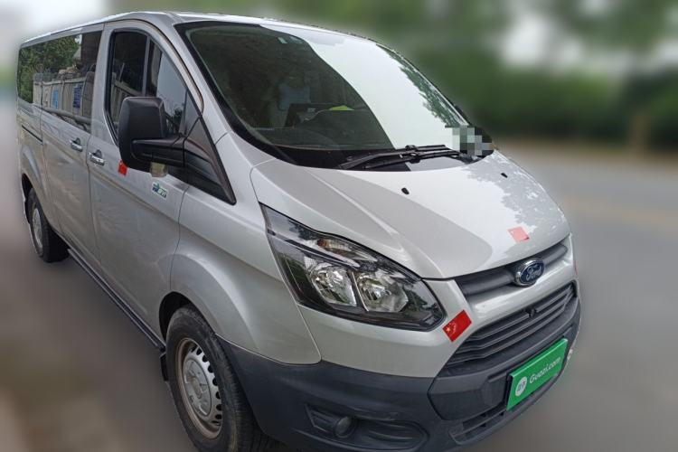 Used Ford Transit 2020 2.0T Diesel Multi-Function Commercial Vehicle Mid-Chassis Low-Roof Design with Dual Rear Doors Meeting China VI Emission Standards Front Right 45 Deg