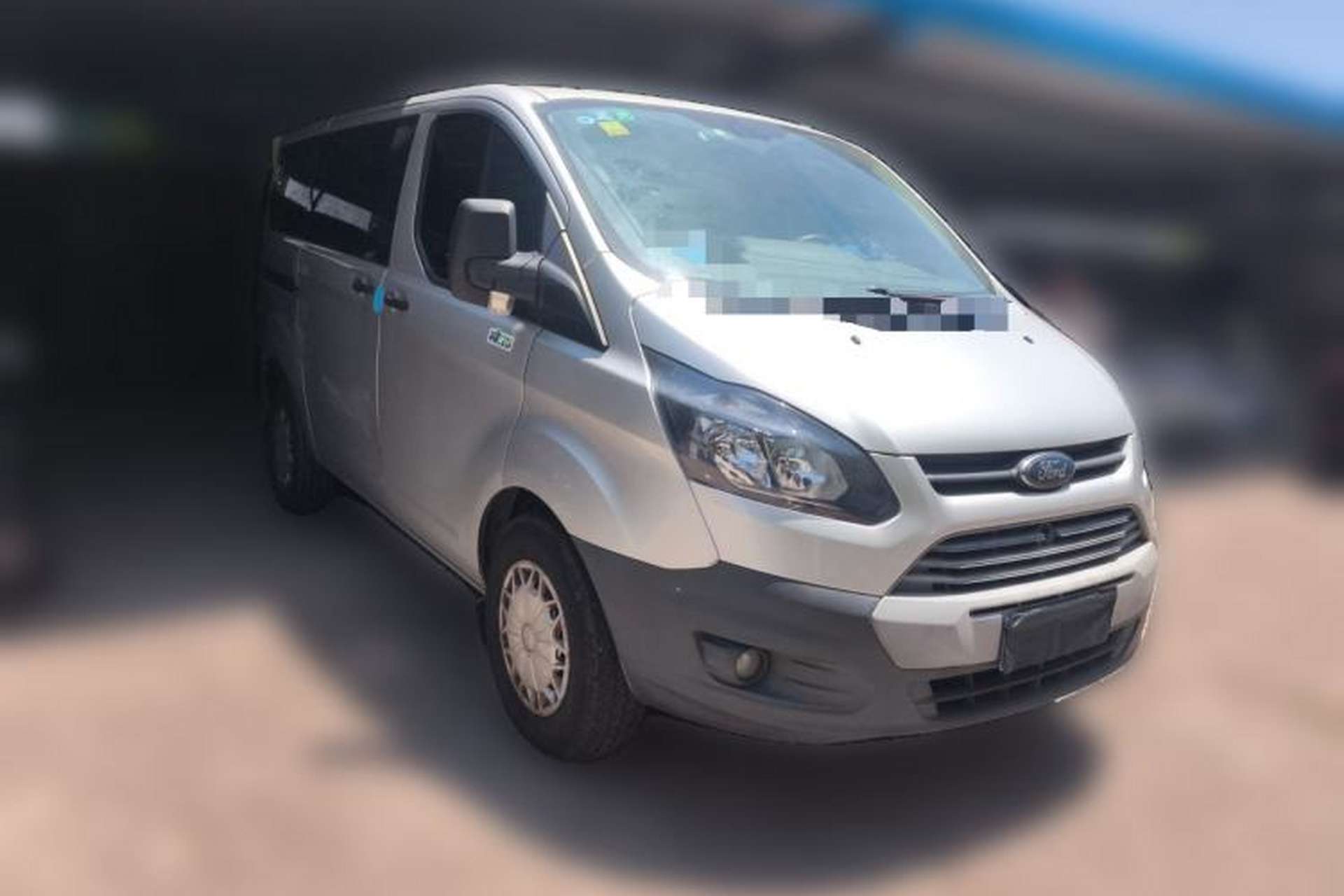 Used Ford Transit 2020 2.0T Diesel Multi-Function Commercial Vehicle Mid-Chassis Low-Roof Design with Dual Rear Doors Emission Standard China V Front Right 45 Deg